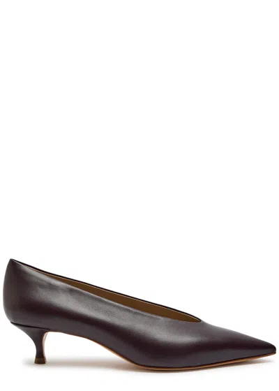 LE MONDE BERYL LE MONDE BERYL BABOUCHE 40 LEATHER PUMPS