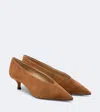 Le Monde Beryl Le Monde Béryl Babouche Suede Pumps In Multi