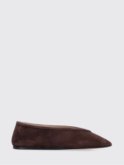 Le Monde Beryl Luna Suede Slipper In Brown