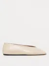 Le Monde Beryl Luna Mesh Ballerina Flats In Beige