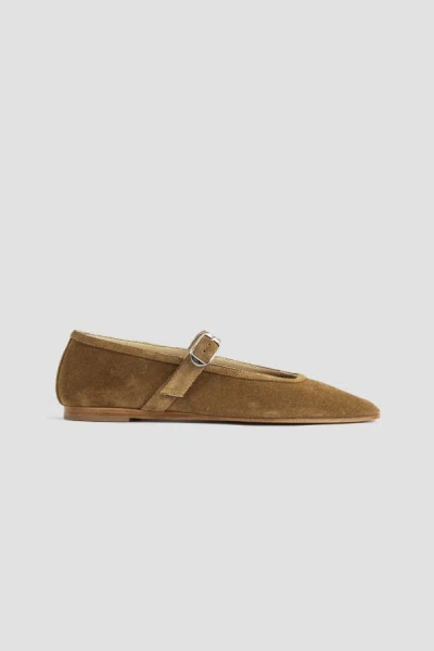 Le Monde Beryl Ballet Mary Jane Suede