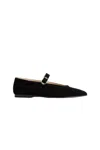Le Monde Beryl Black Mary Jane Ballerina Flats