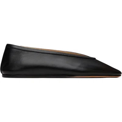 Le Monde Beryl Black Luna Slipper Loafers In Animal Print