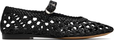 Le Monde Beryl Black Mary Jane Ballerina Flats