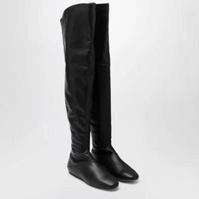 Le Monde Beryl Black Tall Luna Boots