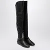 Le Monde Beryl Black Tall Luna Boots In Black