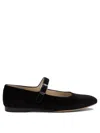 Le Monde Beryl Almond Toe Flat Sole Suede Ballerinas