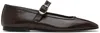 Le Monde Beryl Brown Ballet Mary Jane Ballerina Flats In Cho