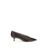 Le Monde Beryl Babouche Heeled Pumps In Brown