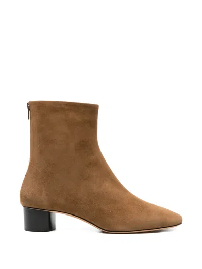 Le Monde Beryl Carole Suede Ankle Boots In Blue