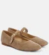 Le Monde Beryl Corduroy Mary Jane Flats In Beige