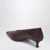 Le Monde Beryl Patent Leather Babouche Pumps 35