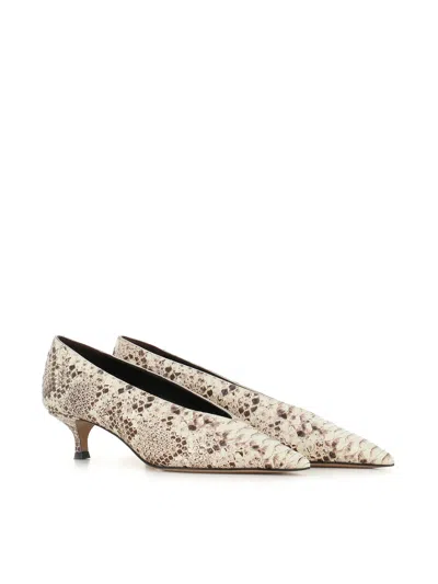 Le Monde Beryl Décollette Babouche Kitten Heel In Multi
