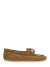 Le Monde Beryl Driver Moccasin Woven In Nude