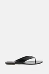 Le Monde Beryl Thong-strap Flat Sandals In Black