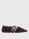 Le Monde Beryl Flat Shoes  Woman Color Brown In Brown