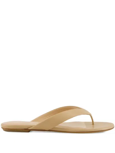 Le Monde Beryl Flat Thong Sandals In Neutral