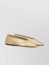 Le Monde Beryl Golden Moon Metallic Flat Toe