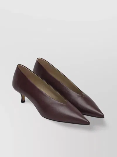 Le Monde Beryl Kitten Heel Pointed Toe Pumps