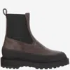 Le Monde Beryl Round-toe Chunky-sole Chelsea Boots In Brown