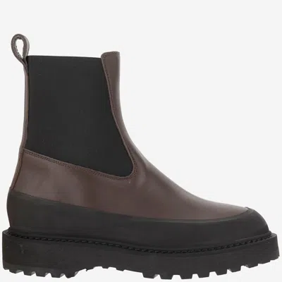 LE MONDE BERYL LEATHER ANKLE BOOTS
