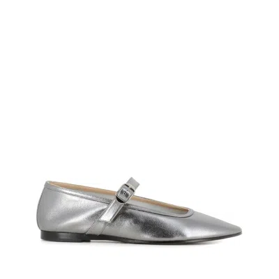 LE MONDE BERYL LEATHER BALLET FLATS