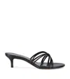 Le Monde Beryl Leather Kitten Heels 50 In Black
