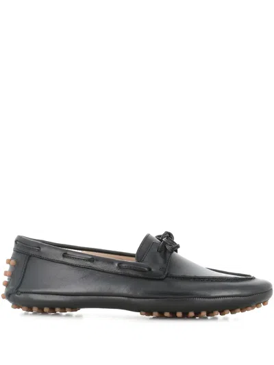 Le Monde Beryl Leather Loafers In Black