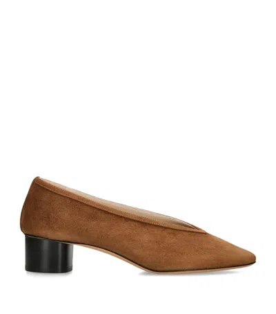 Le Monde Beryl Leather Luna Pumps 30 In Brown