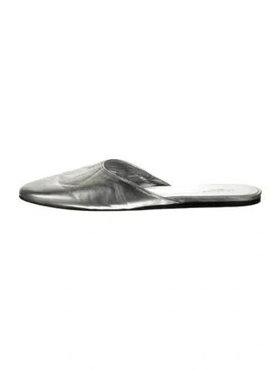 Pre-owned Le Monde Beryl Leather Mules