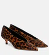Le Monde Beryl Leopard-print Calf Hair Pumps In Brown
