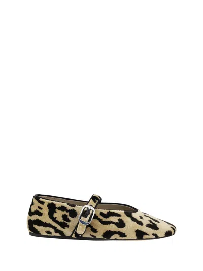 Le Monde Beryl Leopard Stella Ballerinas