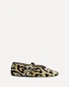 Le Monde Beryl Leopard Stella Ballerinas
