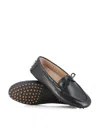 Le Monde Beryl Black Driver Slip-on Loafers In Black