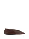 Shop Le Monde Beryl Luna Ballerinas In Oxblood