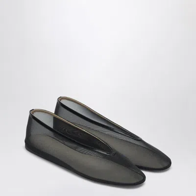 LE MONDE BERYL LE MONDE BERYL  LUNA BLACK MESH SLIPPER
