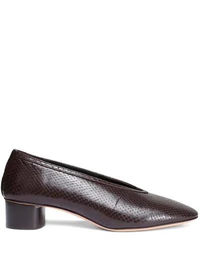Le Monde Beryl Luna Heeled Pumps In Brown