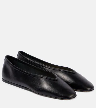 LE MONDE BERYL LE MONDE BERYL LUNA LEATHER BALLET FLATS