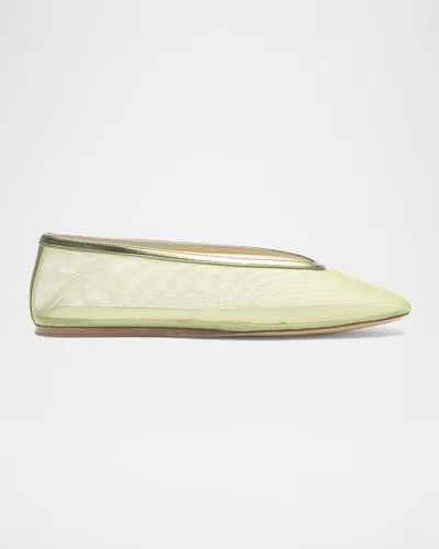 LE MONDE BERYL LUNA MESH BALLERINA FLATS