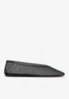 Le Monde Beryl Luna Mesh Ballet Flats In Black