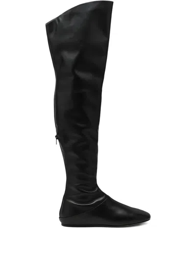 Le Monde Beryl Luna Over-the-knee Boots In Black