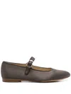 Le Monde Beryl Mary Jane Ballet Flats In Brown