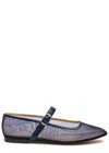 LE MONDE BERYL LE MONDE BERYL MARY JANE MESH BALLET FLATS