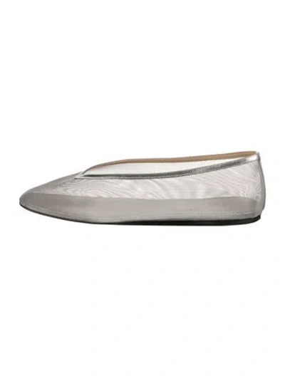 Pre-owned Le Monde Beryl Mesh Ballet Flats