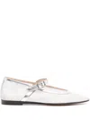 Le Monde Beryl Le Monde Beril Fabric Ballerina Flat In Silver