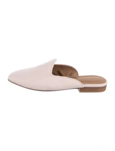 Pre-owned Le Monde Beryl Mules In Pink