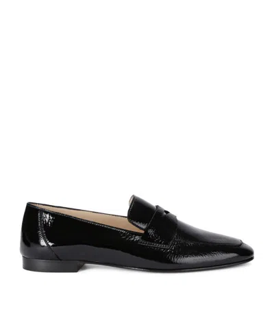 Le Monde Beryl Patent Leather Loafers In Black