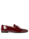 Shop Le Monde Beryl Le Monde Bèryl Patent Leather Loafers In Bordeaux