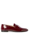 Le Monde Beryl Patent Leather Loafers Loafers & Slippers Bordeaux