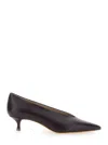 Le Monde Beryl Kitten Heel Pointed Toe Pumps In Black